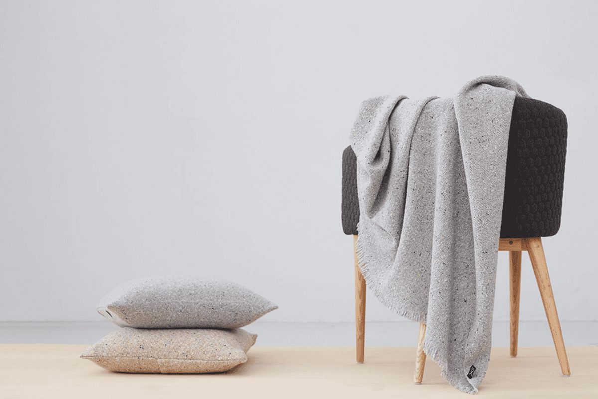 GRANITO Throw Cashmere Merino Wool - Teixidors